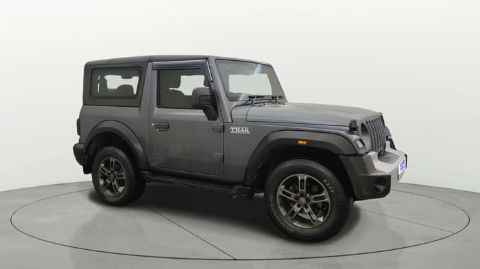 2023 Mahindra Thar LX P 2WD AT HT, Petrol, Automatic, 14,549 km, Right Front Diagonal