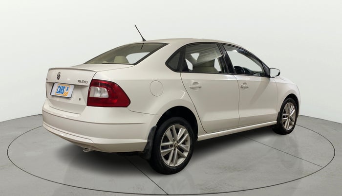 2018 Skoda Rapid STYLE 1.5 TDI AT, Diesel, Automatic, 97,745 km, Right Back Diagonal