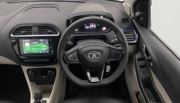 2022 Tata Tiago XZA PLUS PETROL, Petrol, Automatic, 16,604 km, Steering Wheel Close Up