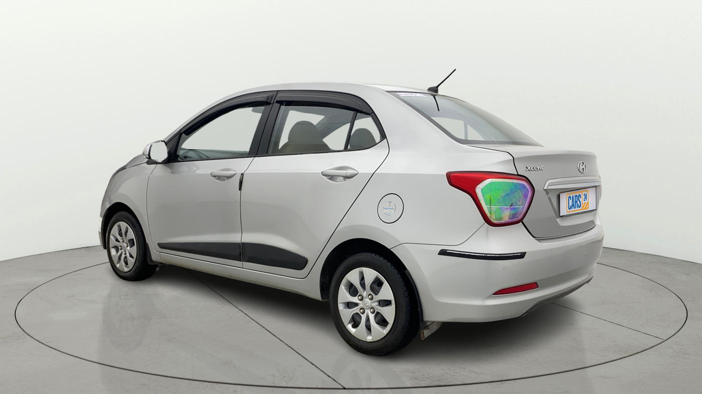 2016 Hyundai Xcent S AT 1.2, Petrol, Automatic, 65,303 km, Left Back Diagonal