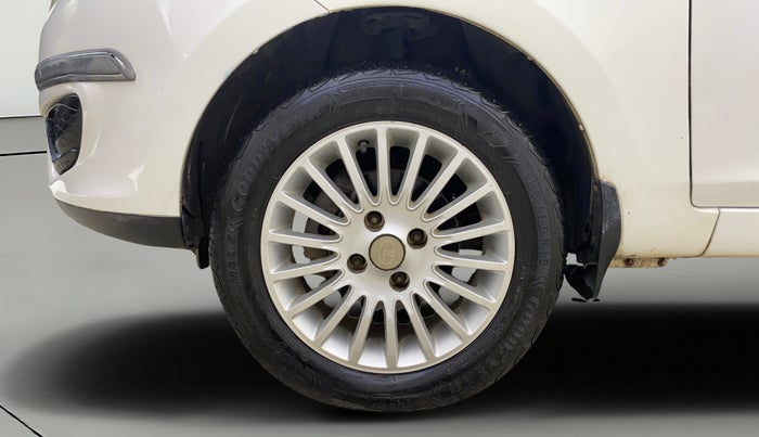 2015 Tata Zest XT PETROL, Petrol, Manual, 58,059 km, Left Front Wheel