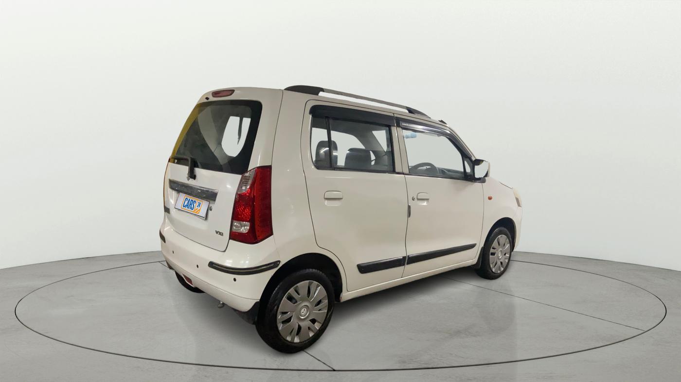 2013 Maruti Wagon R 1.0 VXI, Petrol, Manual, 34,722 km, Right Back Diagonal