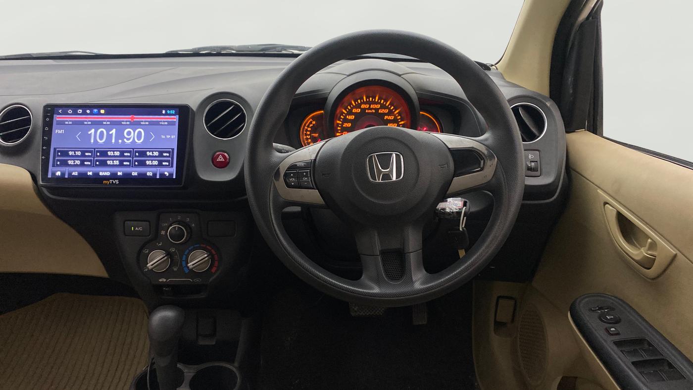 2014 Honda Amaze 1.2L I-VTEC S AT, Petrol, Automatic, 59,667 km, Steering Wheel Close Up