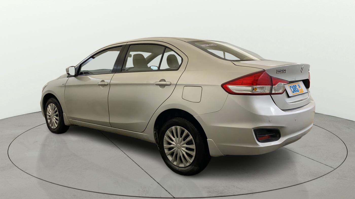 2014 Maruti Ciaz VXI, Petrol, Manual, 50,627 km, Left Back Diagonal