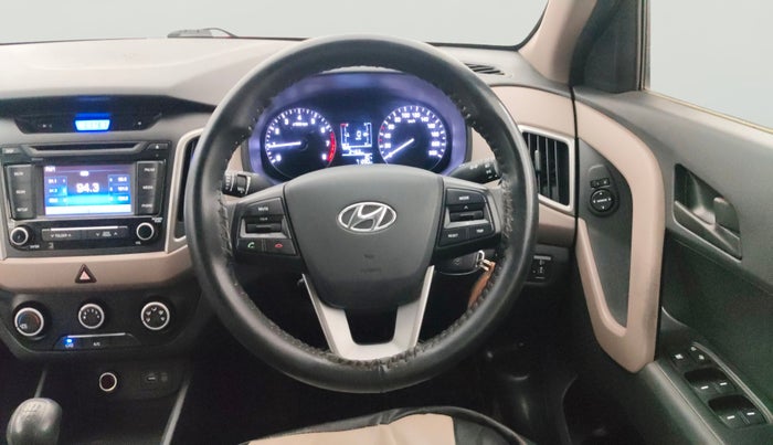 2017 Hyundai Creta E PLUS 1.6 PETROL, Petrol, Manual, 71,279 km, Steering Wheel Close Up