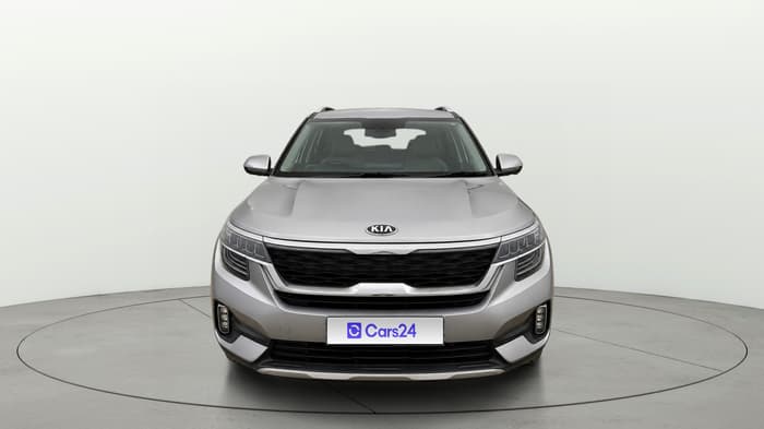 2020 KIA SELTOS HTX IVT 1.5 PETROL, CNG, Automatic, 74,399 km, Front