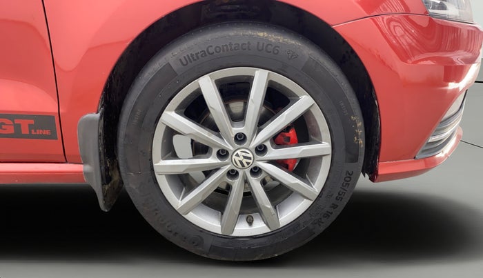 2019 Volkswagen Ameo HIGHLINE PLUS 1.5L AT 16 ALLOY, Diesel, Automatic, 1,11,009 km, Right Front Wheel