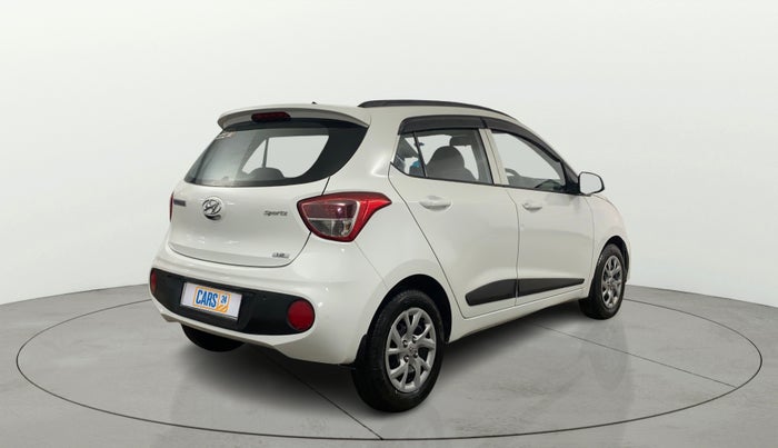 2019 Hyundai Grand i10 SPORTZ 1.2 KAPPA VTVT, Petrol, Manual, 56,194 km, Right Back Diagonal