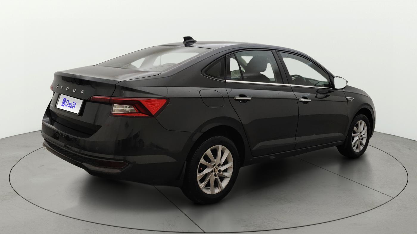 2022 Skoda SLAVIA AMBITION 1.0L TSI AT, Petrol, Automatic, 53,401 km, Right Back Diagonal