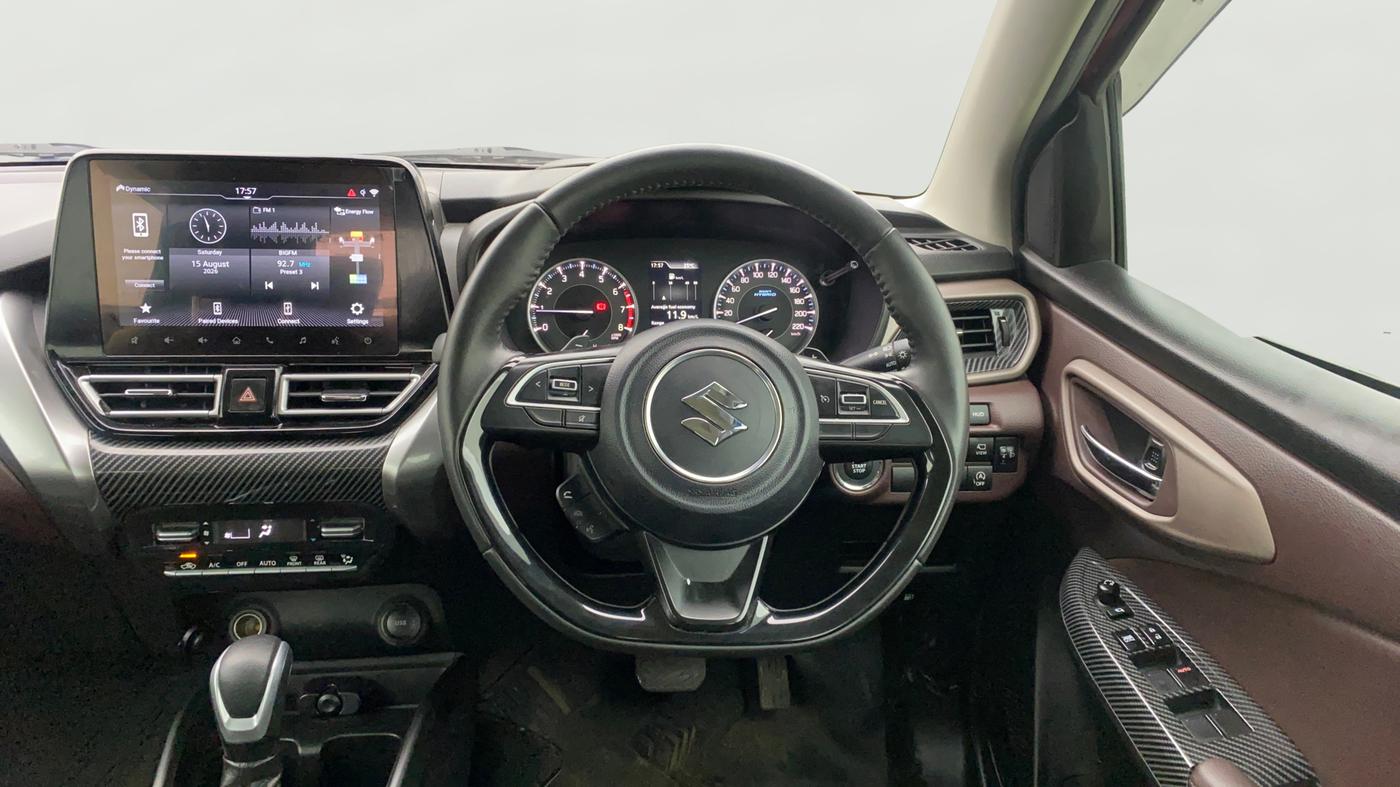 2024 Maruti FRONX ALPHA 1.0L TURBO 6 AT, Petrol, Automatic, 37,751 km, Steering Wheel Close Up