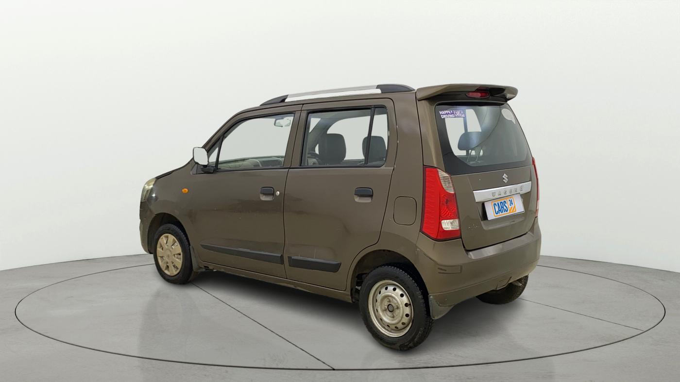 2013 Maruti Wagon R 1.0 LXI, Petrol, Manual, 37,023 km, Left Back Diagonal