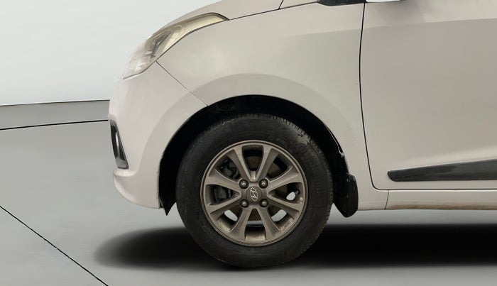 2014 Hyundai Grand i10 ASTA (O) 1.2 KAPPA VTVT, Petrol, Manual, 37,807 km, Left Front Wheel