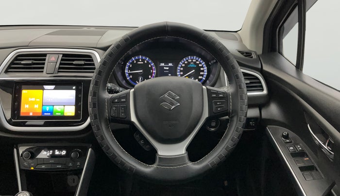 2022 Maruti S Cross ZETA 1.5, Petrol, Manual, 17,273 km, Steering Wheel Close Up