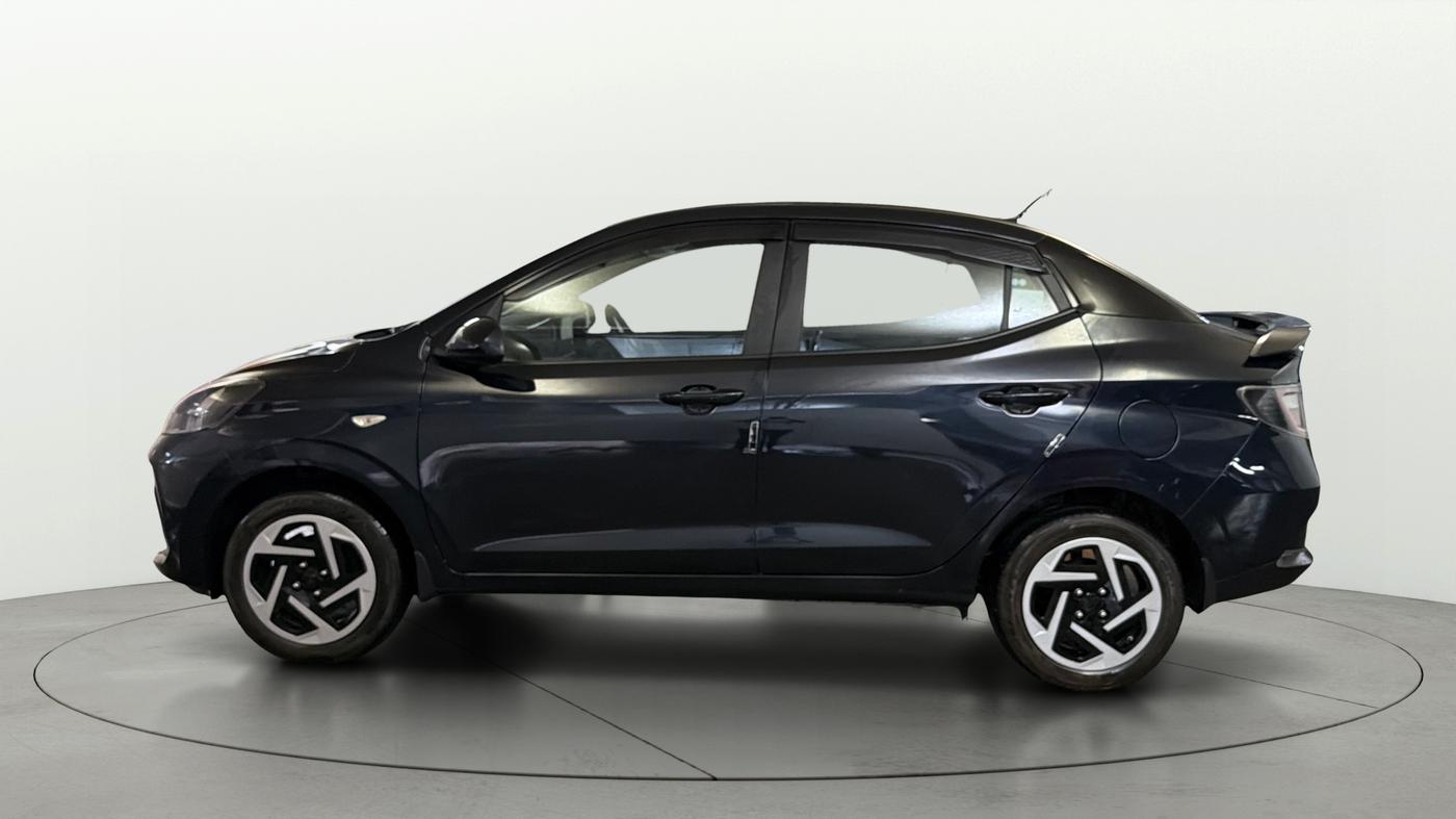 2026 Hyundai AURA S 1.2 CNG, CNG, Manual, 591 km, Left Side