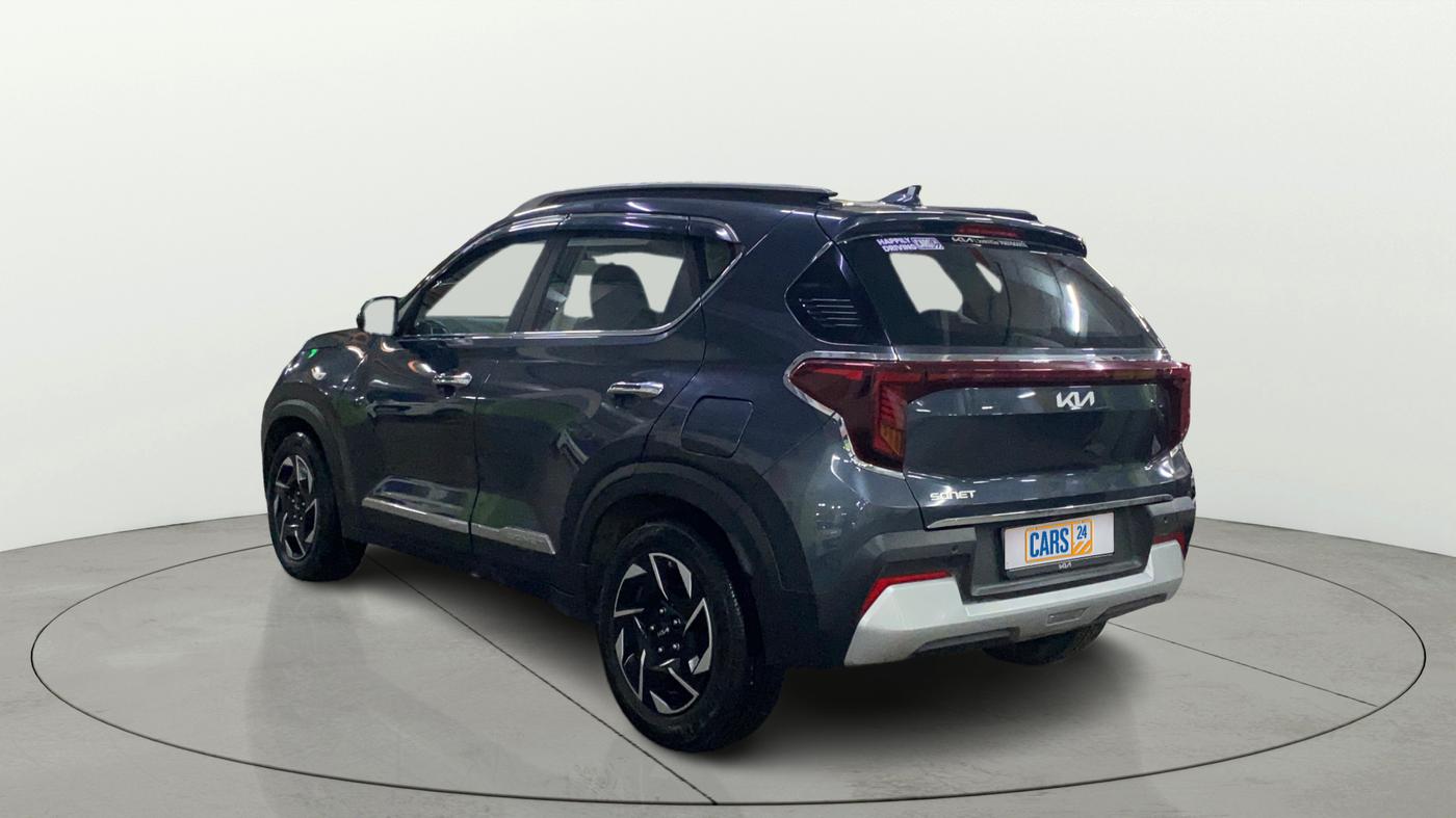 2024 KIA SONET HTK (O) 1.2 Petrol MT, Petrol, Manual, 11,521 km, Left Back Diagonal