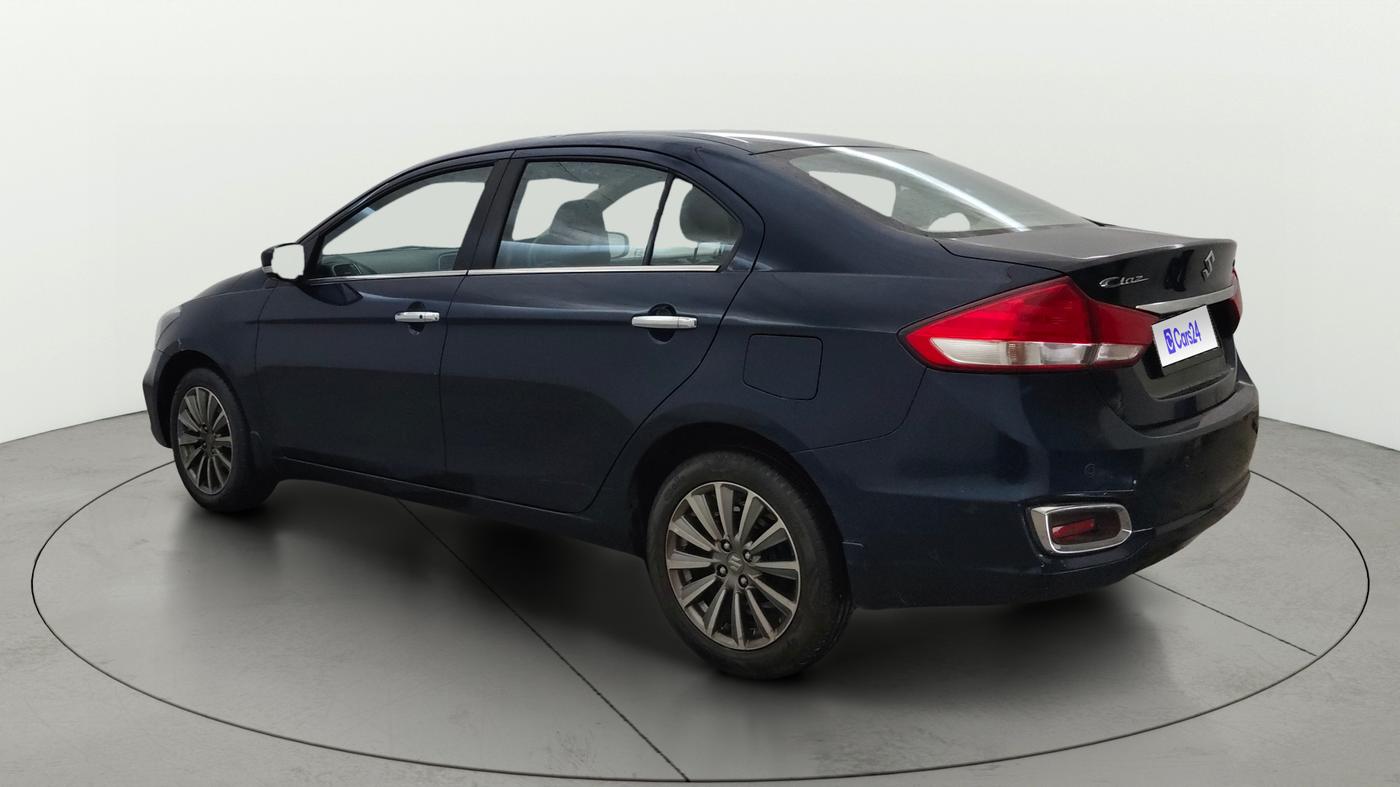 2024 Maruti Ciaz ALPHA 1.5 SHVS PETROL, Petrol, Manual, 23,956 km, Left Back Diagonal