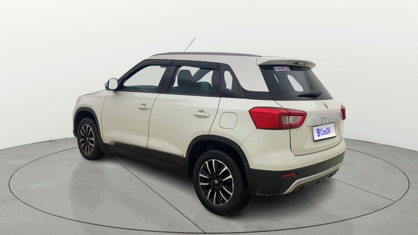 2020 Maruti Vitara Brezza ZXI PLUS, CNG, Manual, 82,423 km, Left Back Diagonal