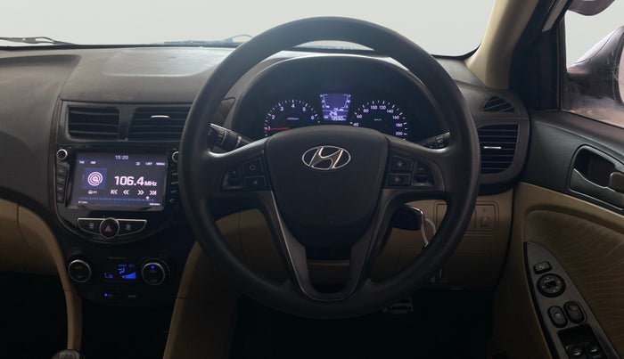 2017 Hyundai Verna 1.6 VTVT SX, Petrol, Manual, 73,546 km, Steering Wheel Close Up