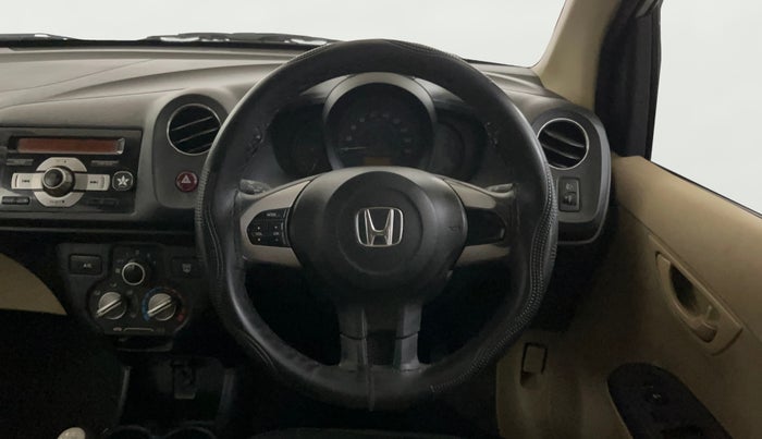 2015 Honda Brio S MT, Petrol, Manual, 39,297 km, Steering Wheel Close Up