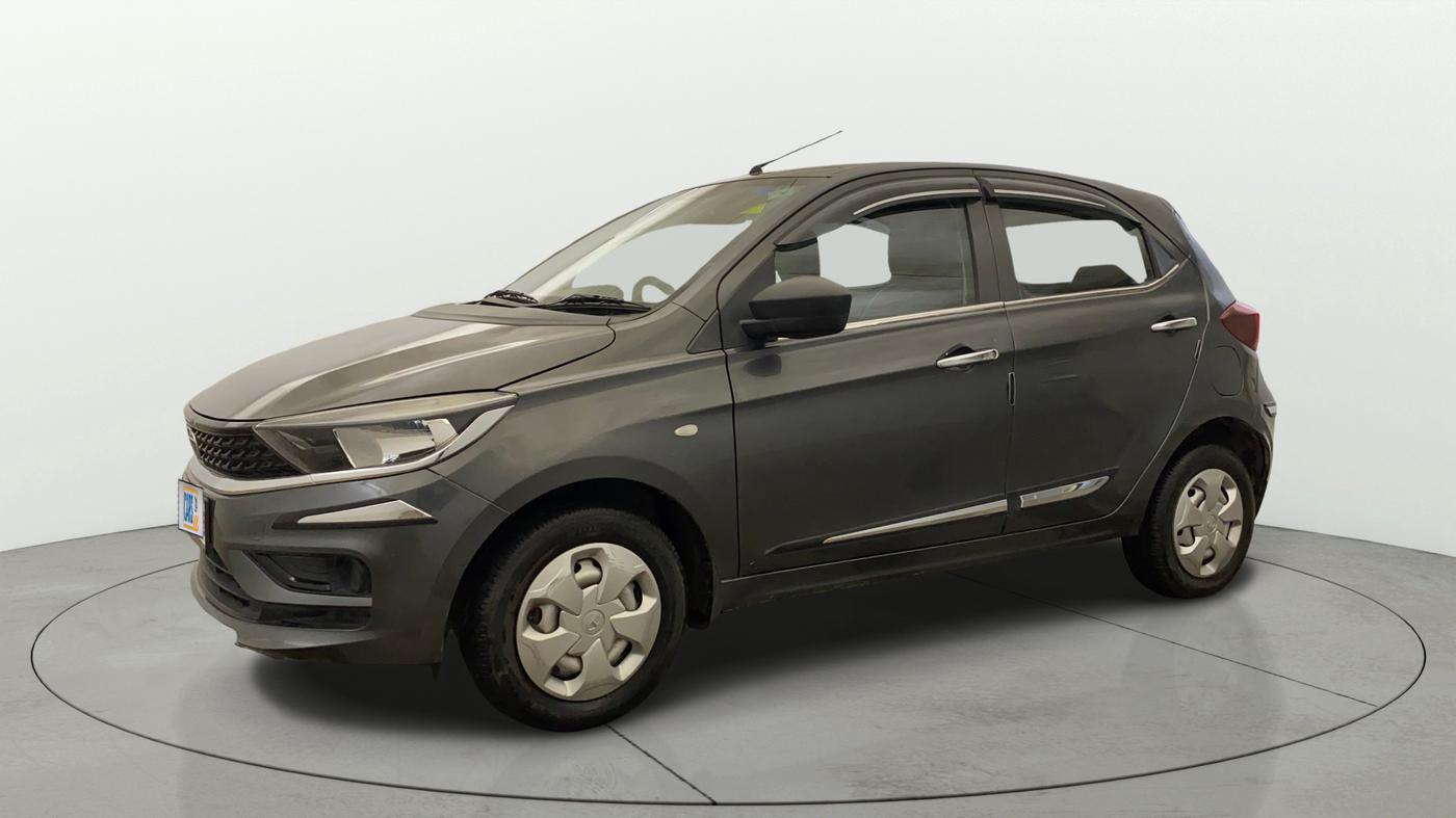 2022 Tata Tiago XM CNG, CNG, Manual, 19,250 km, Left Front Diagonal