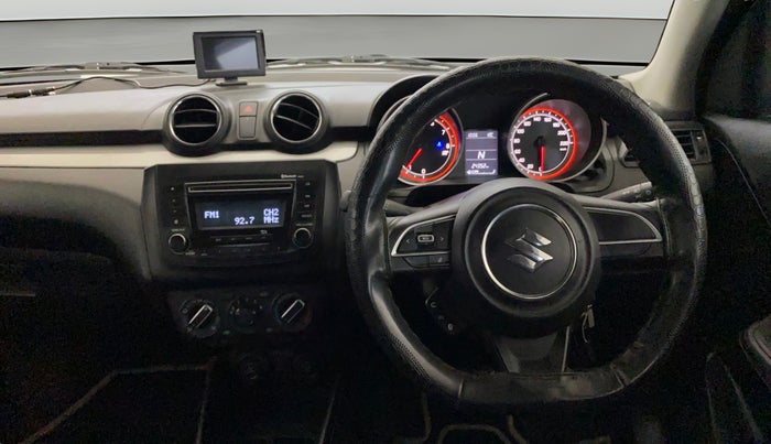 2019 Maruti Swift VXI AMT, Petrol, Automatic, 24,352 km, Steering Wheel Close Up