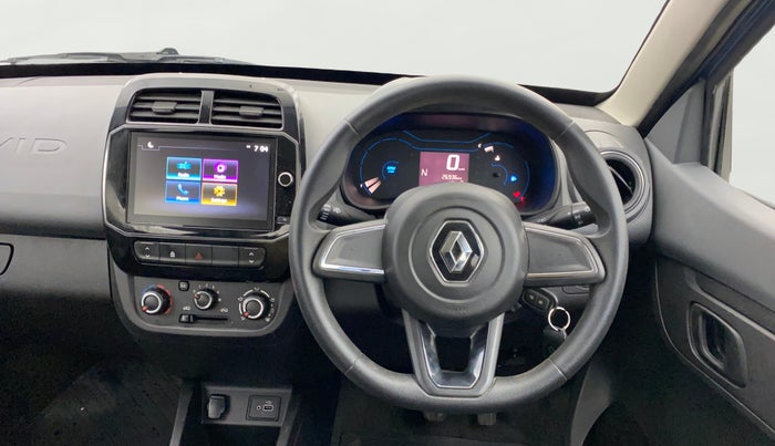 2021 Renault Kwid RXT 1.0 AMT (O), Petrol, Automatic, 26,935 km, Steering Wheel Close Up