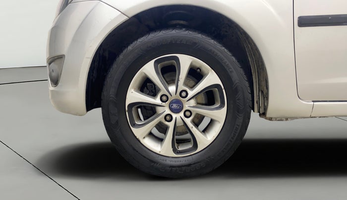 2012 Ford Figo TITANIUM 1.4 DIESEL, Diesel, Manual, 1,33,231 km, Left Front Wheel