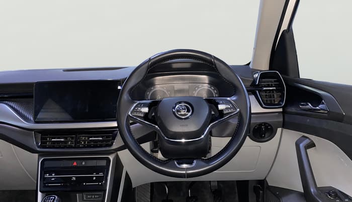 2022 Skoda KUSHAQ AMBITION 1.0L TSI MT, Petrol, Manual, 65,634 km, Steering Wheel Close Up