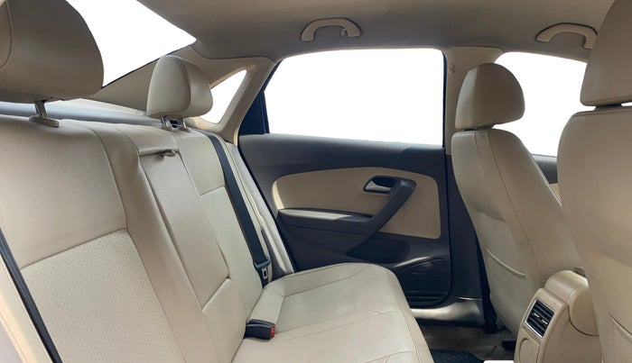 2015 Volkswagen Vento HIGHLINE PLUS 1.2 AT 16 ALLOY, Petrol, Automatic, 76,519 km, Right Side Rear Door Cabin