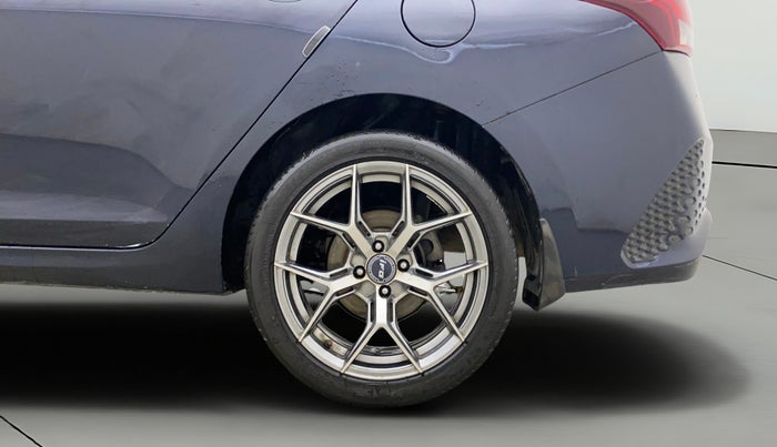 2020 Hyundai Verna SX (O) 1.0 TURBO DCT, Petrol, Automatic, 72,649 km, Left Rear Wheel