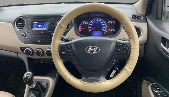 2015 Hyundai Grand i10 SPORTZ 1.1 CRDI, Diesel, Manual, 48,269 km, Steering Wheel Close Up