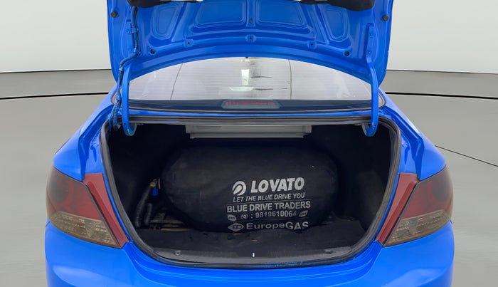 2014 Hyundai Verna FLUIDIC 1.6 VTVT SX, CNG, Manual, 58,980 km, Boot Open Zoomed View