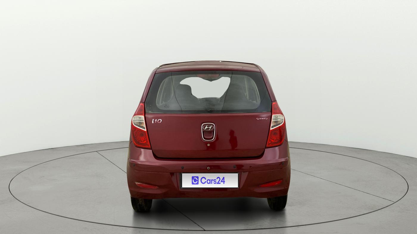 2014 Hyundai i10 SPORTZ 1.1, Petrol, Manual, 38,443 km, Back/Rear