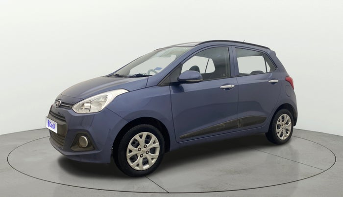 2014 Hyundai Grand i10 SPORTZ 1.2 KAPPA VTVT, Petrol, Manual, 60,150 km, Left Front Diagonal