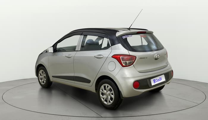 2017 Hyundai Grand i10 SPORTZ (O) 1.2 KAPPA VTVT, Petrol, Manual, 40,361 km, Left Back Diagonal