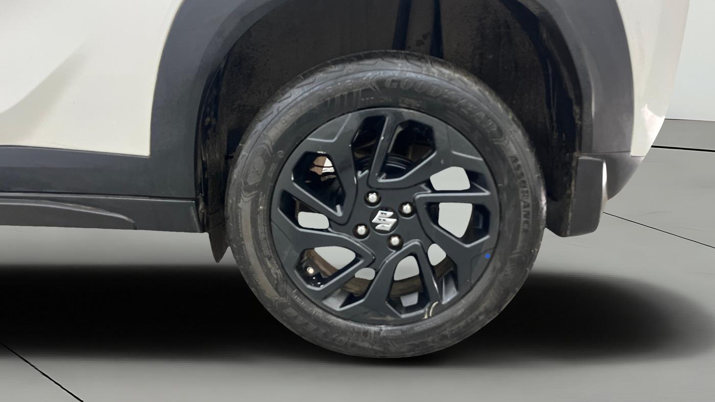 2024 Maruti FRONX DELTA PLUS 1.2L AGS, Petrol, Automatic, 25,197 km, Left Rear Wheel