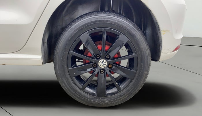 2016 Volkswagen Polo HIGHLINE1.2L, Petrol, Manual, 48,746 km, Left Rear Wheel