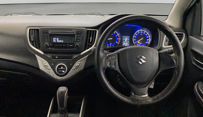 2018 Maruti Baleno DELTA CVT PETROL 1.2, Petrol, Automatic, 88,141 km, Steering Wheel Close Up