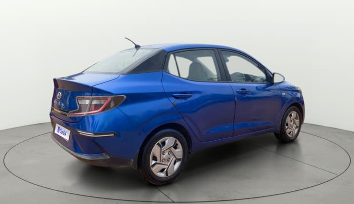 2020 Hyundai AURA S 1.2 AMT, CNG, Automatic, 1,07,451 km, Right Back Diagonal