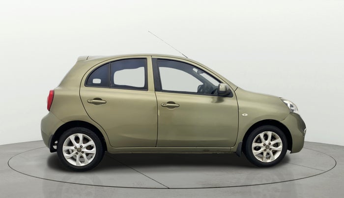 2013 Nissan Micra XV CVT, Petrol, Automatic, 1,26,898 km, Right Side View