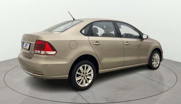 2016 Volkswagen Vento HIGHLINE PETROL AT, Petrol, Automatic, 76,549 km, Right Back Diagonal