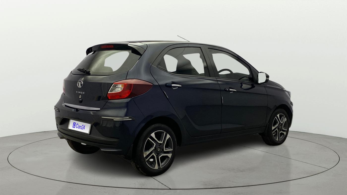 2022 Tata Tiago XZA PLUS PETROL, Petrol, Automatic, 13,693 km, Right Back Diagonal