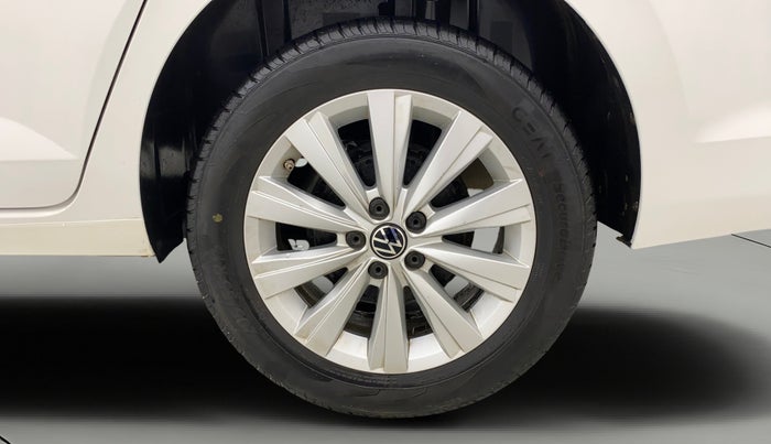 2022 Volkswagen VIRTUS HIGHLINE TSI 1.0 AT, Petrol, Automatic, 65,564 km, Left Rear Wheel