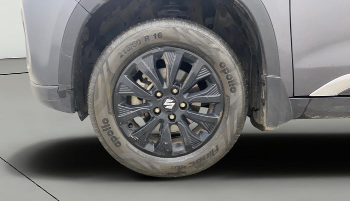 2022 Maruti Vitara Brezza ZXI, Petrol, Manual, 15,977 km, Left Front Wheel