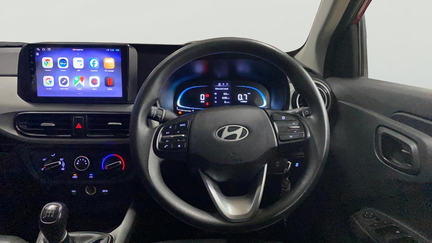 2024 Hyundai EXTER S 1.2 CNG MT, CNG, Manual, 28,939 km, Steering Wheel Close Up
