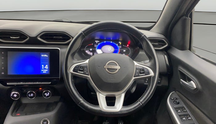 2022 Nissan MAGNITE XV PREMIUM TURBO (O) CVT, Petrol, Automatic, 45,420 km, Steering Wheel Close Up