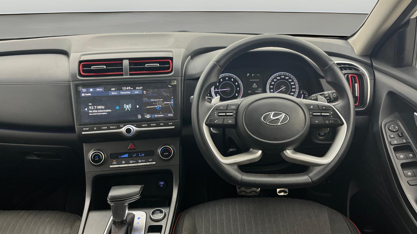 2020 Hyundai Creta SX 1.4 TURBO DCT, Petrol, Automatic, 93,468 km, Steering Wheel Close Up
