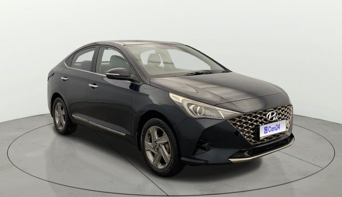 2021 Hyundai Verna SX 1.5 VTVT IVT, Petrol, Automatic, 90,503 km, Right Front Diagonal
