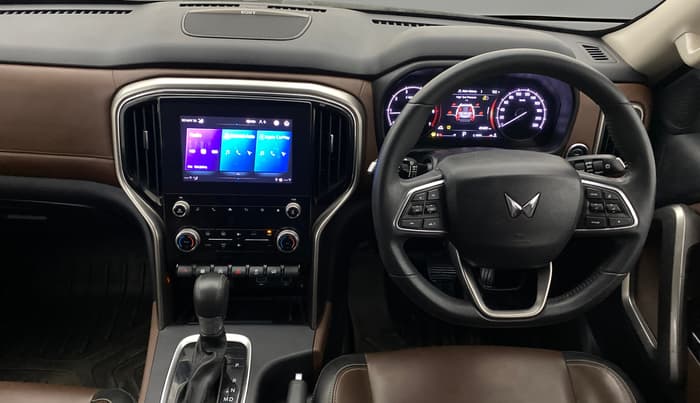 2023 Mahindra SCORPIO-N Z8 L DIESEL AT 4WD 7 STR, Diesel, Automatic, 45,447 km, Steering Wheel Close Up