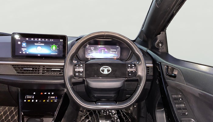2024 Tata NEXON Fearless 1.2 Revotron 7DCA Dark Edition, Petrol, Automatic, 21,861 km, Steering Wheel Close Up